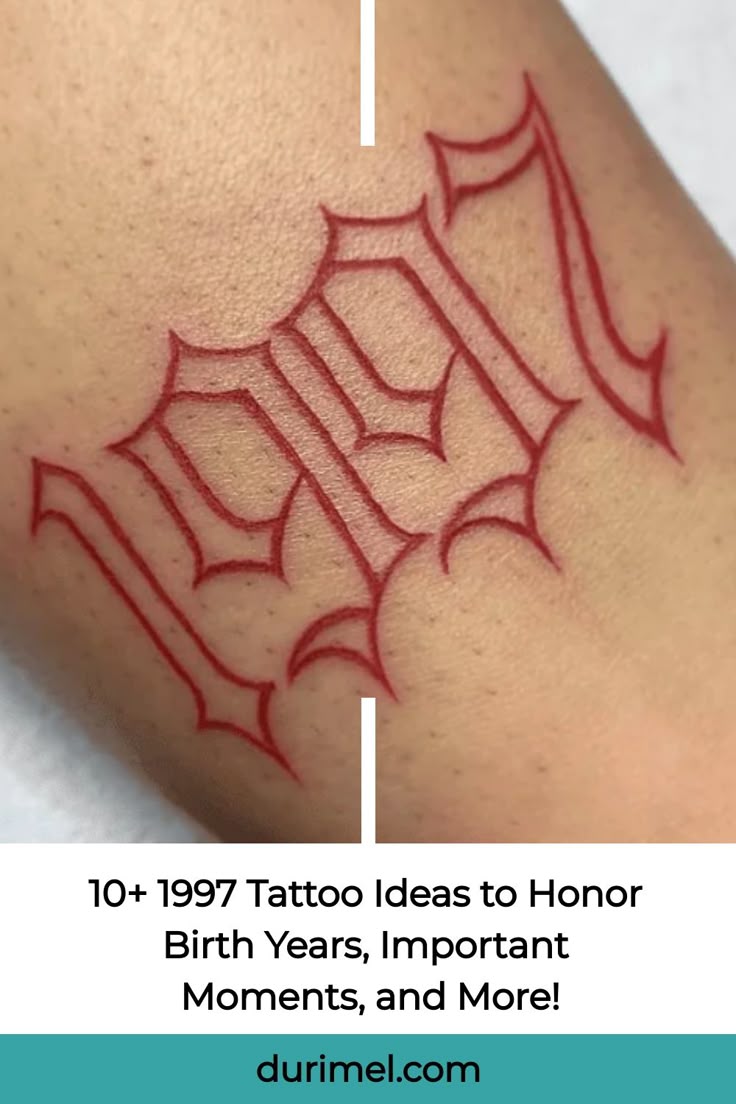 1997 Classic Tattoo Design