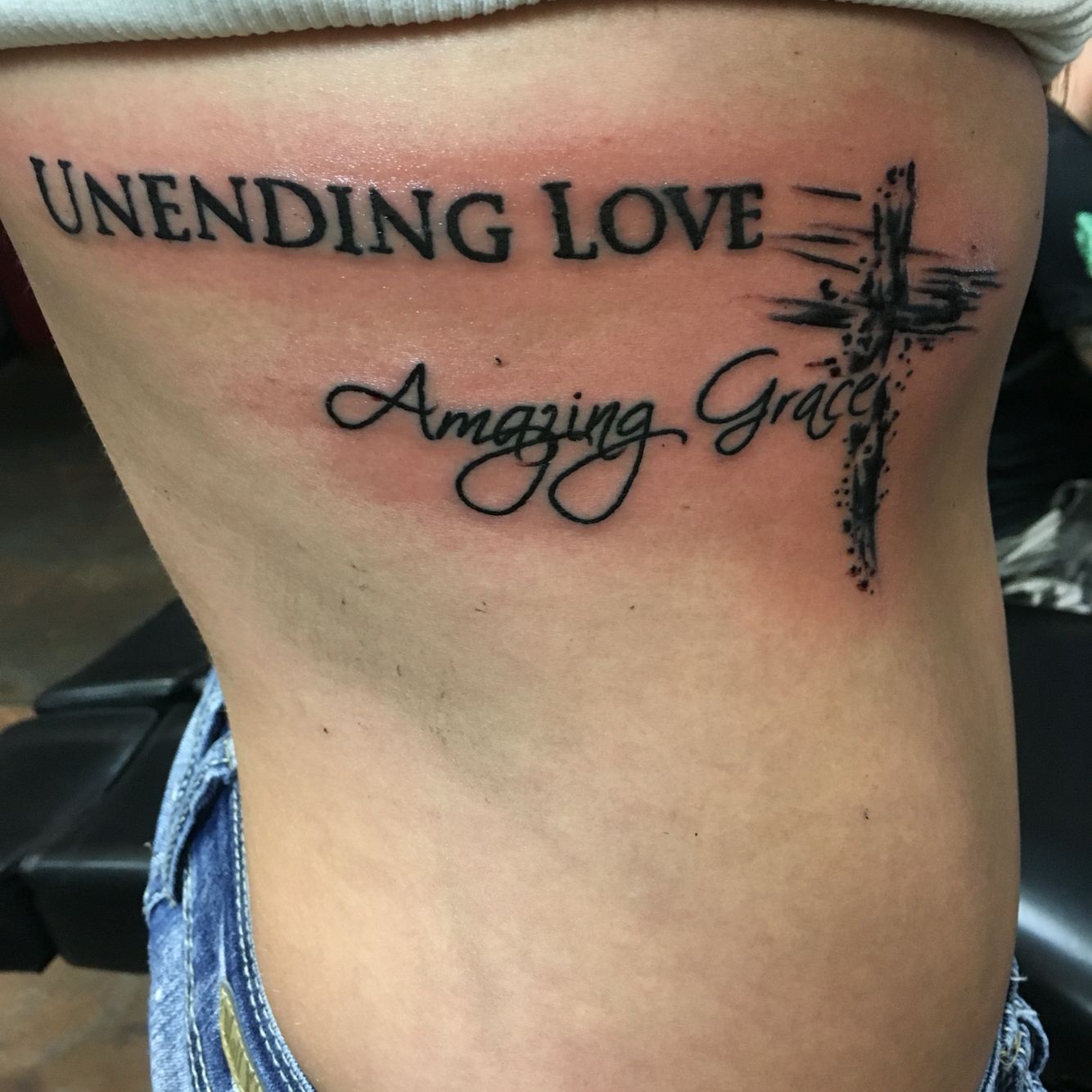 Unending love tattoo