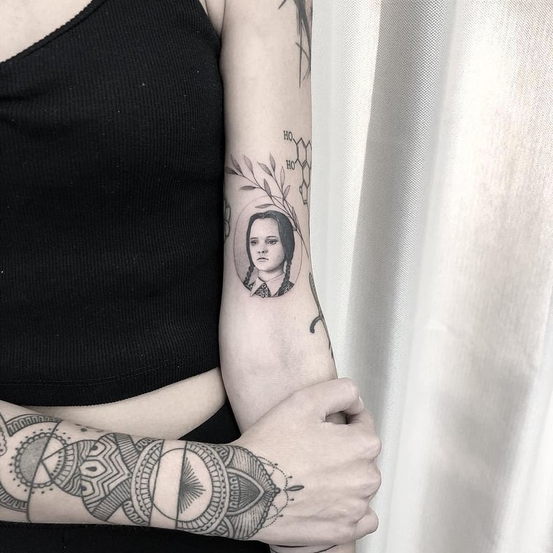 The Addams Family Tattoos Ideas & Inspiration | PS Beauty