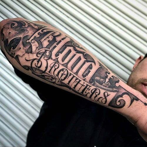 Back Side Forearm Tattoos - Best Forearm Tattoos For Men