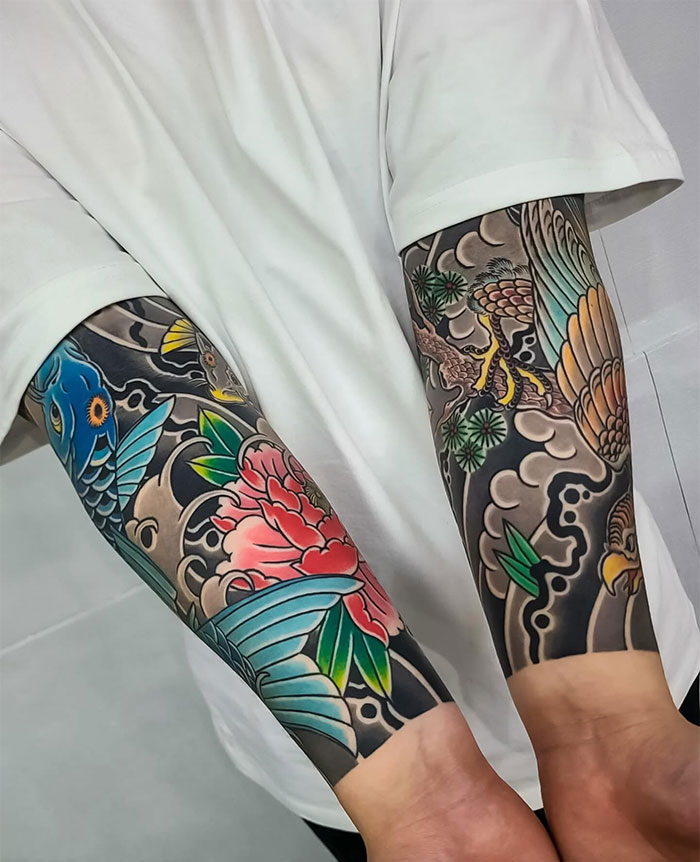 Tattoo with meaningful quote
