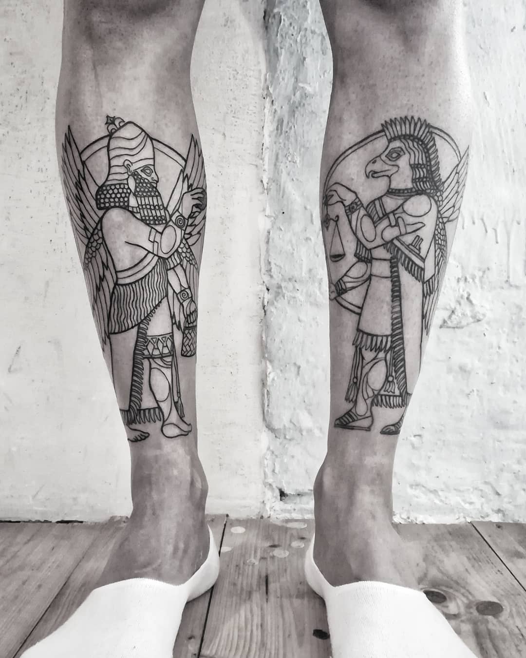 Anunnaki Mythos Tattoo