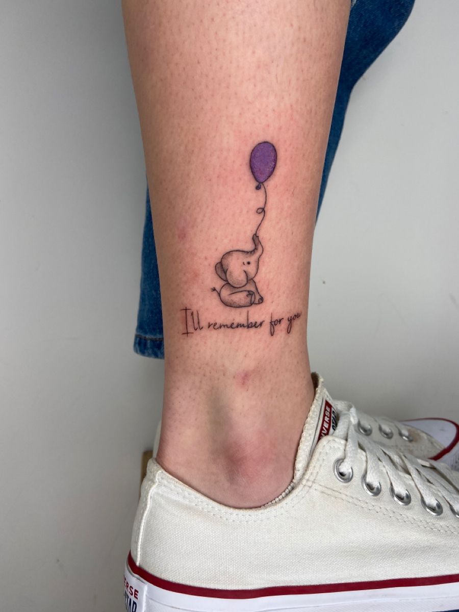 Alzheimer's tattoo