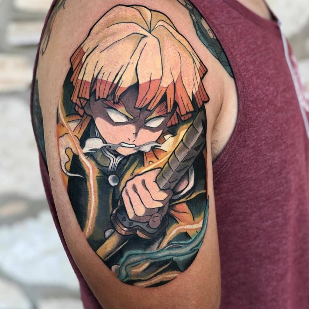 Inspirational Anime Quote Tattoo