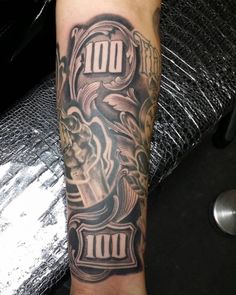 Rebellious Money Tattoo