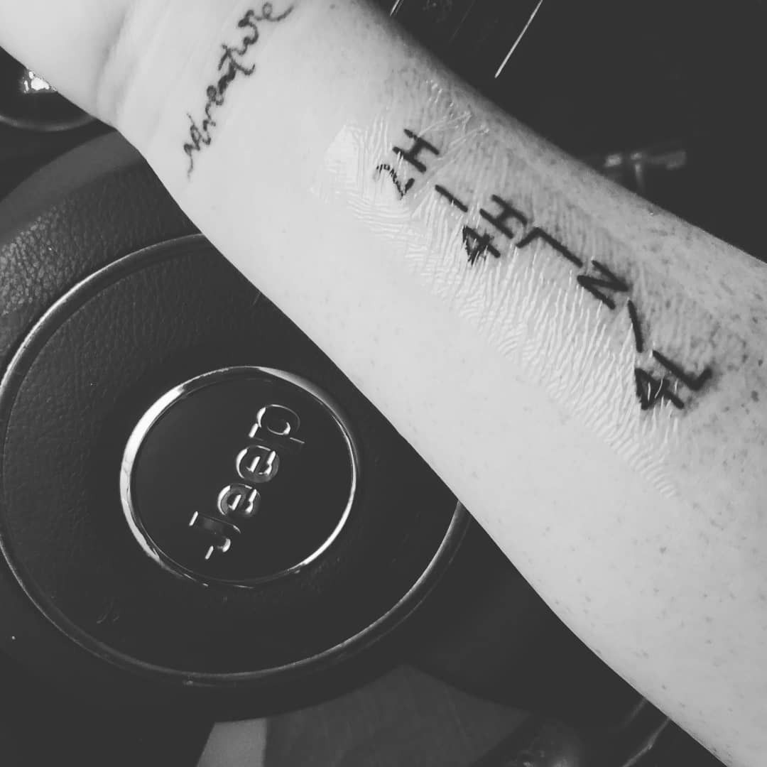 4x4 Tattoo Calendar