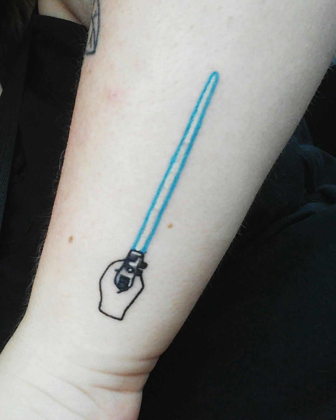 Anakin Skywalker Lightsaber Tattoo