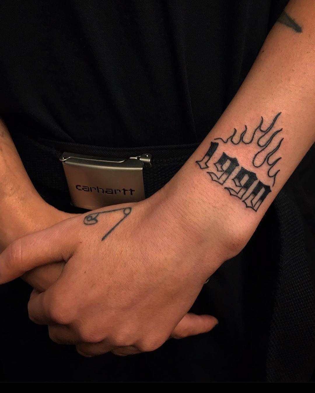 1990 Tattoo Design Example 2