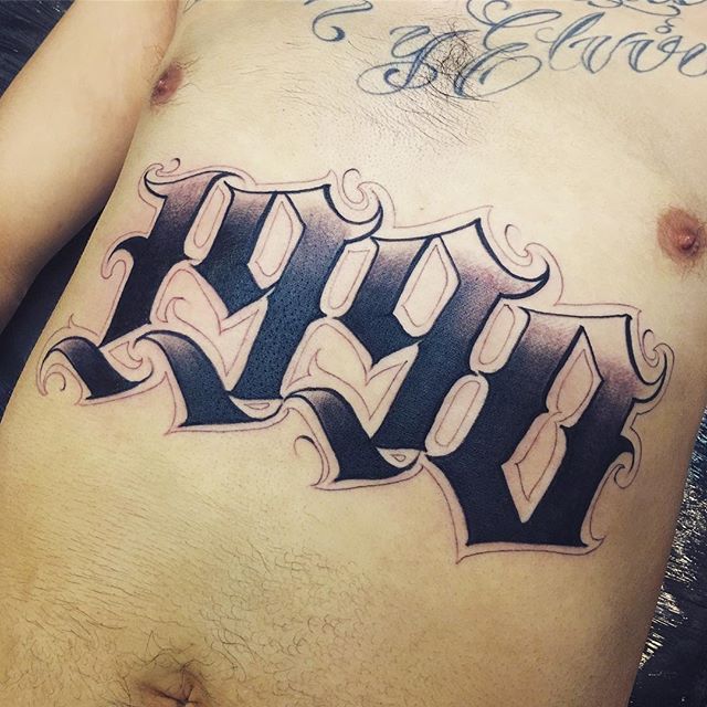 1990 Tattoo Design Example 4