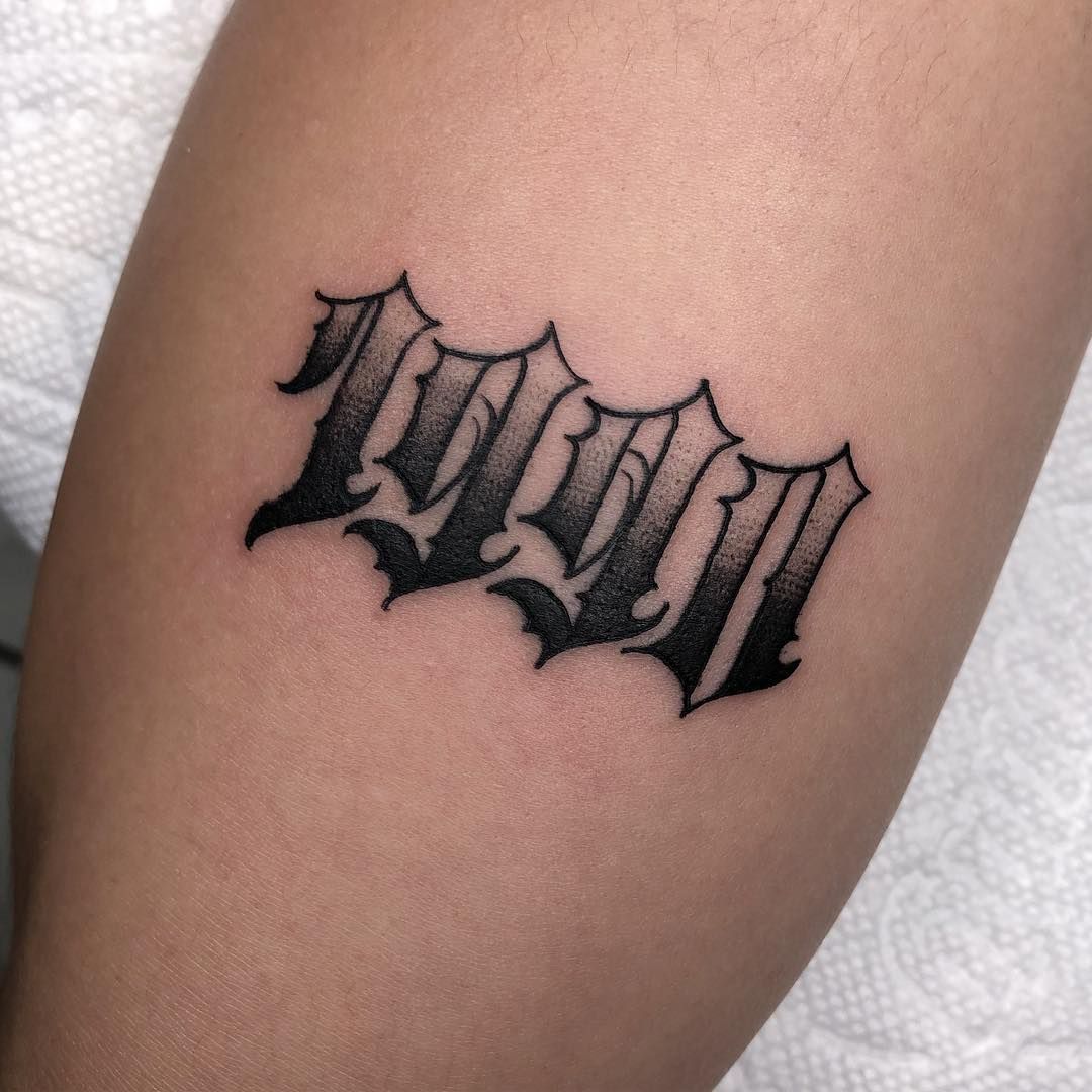 1990 Tattoo Design Example 3