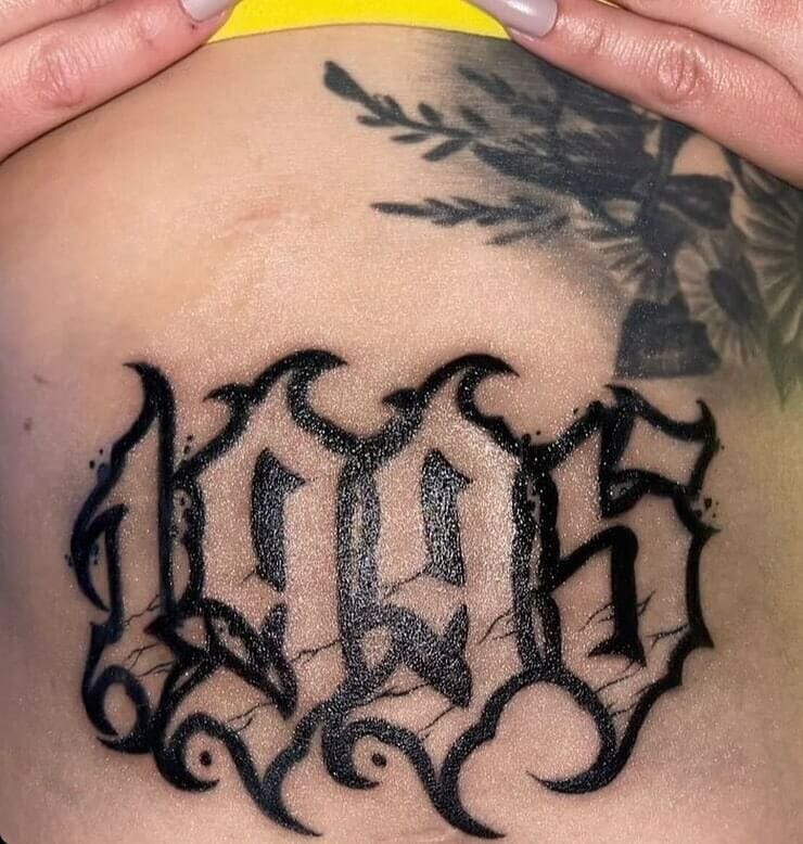 Classic Abstract 1995 Tattoo