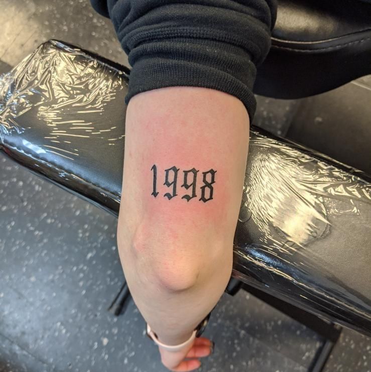 Amazing 1998 tattoo design