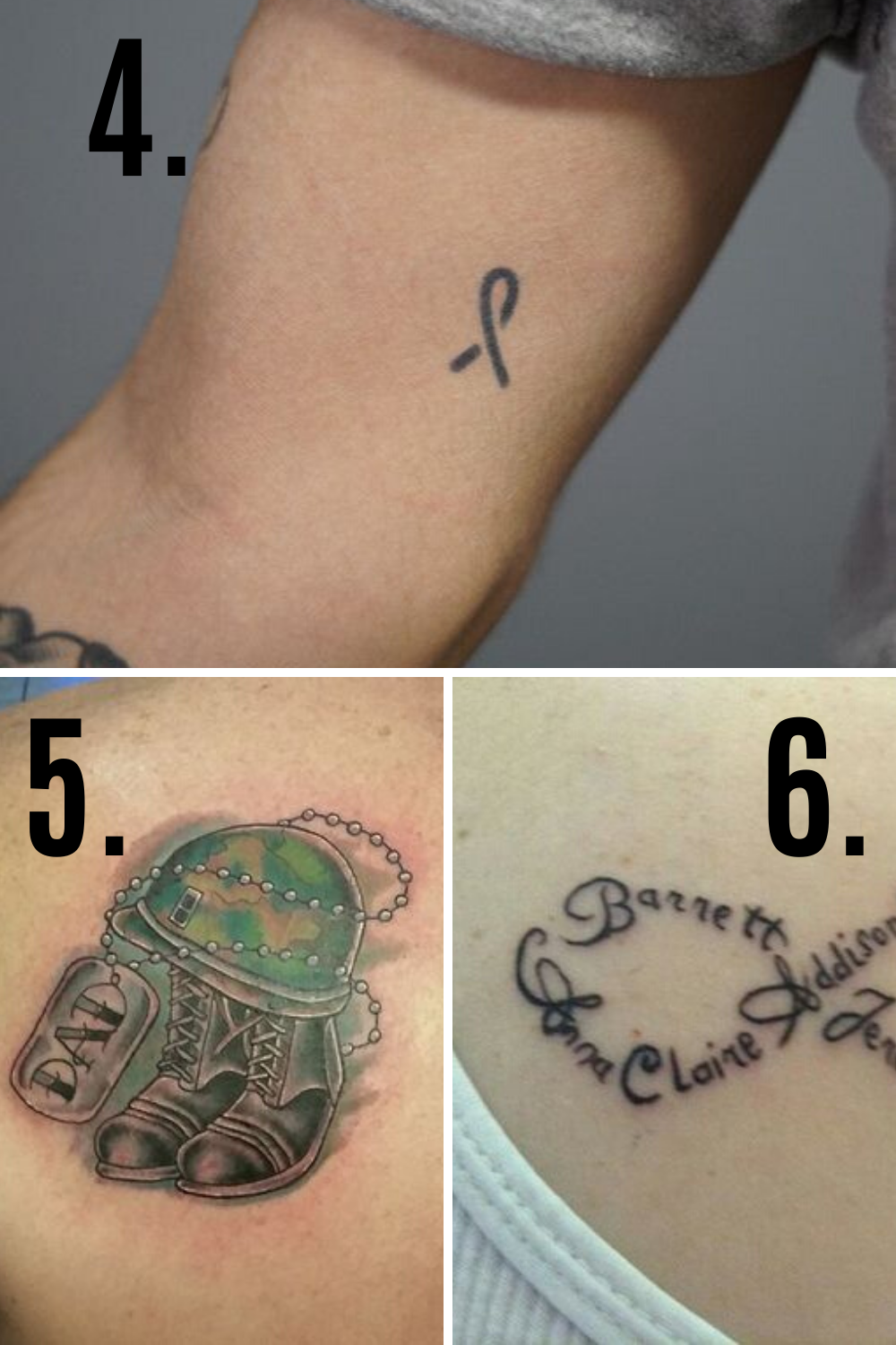 Milestone 50th Birthday Tattoo