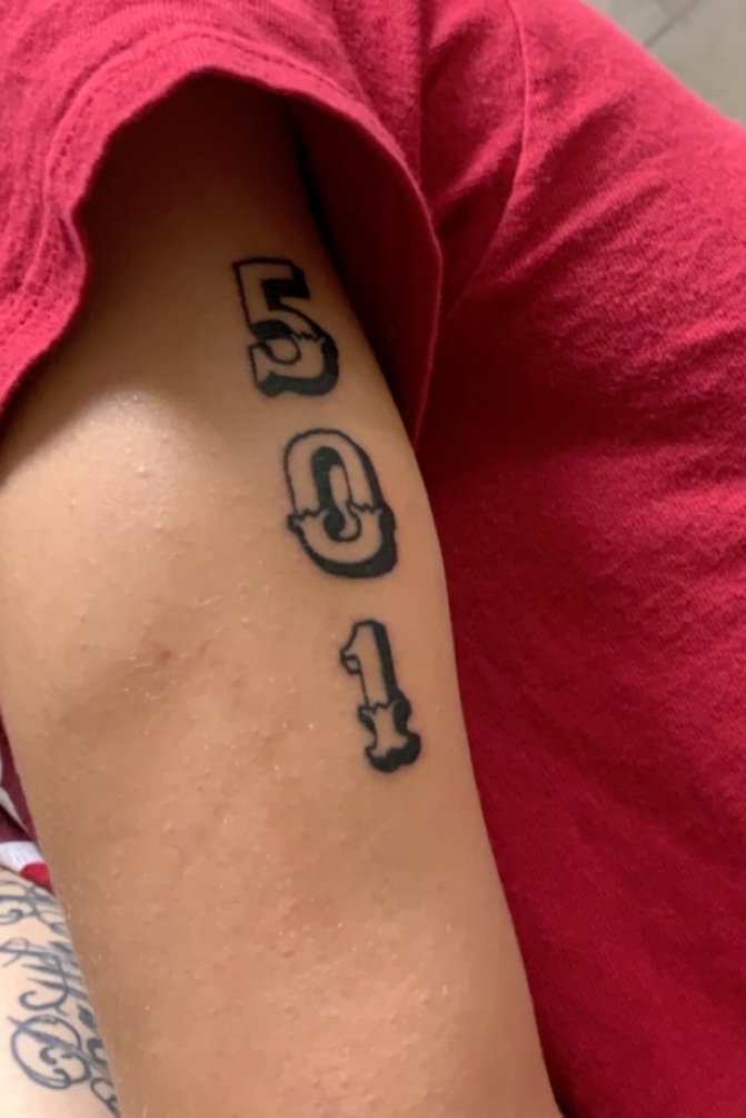 Area code tattoo ideas photos