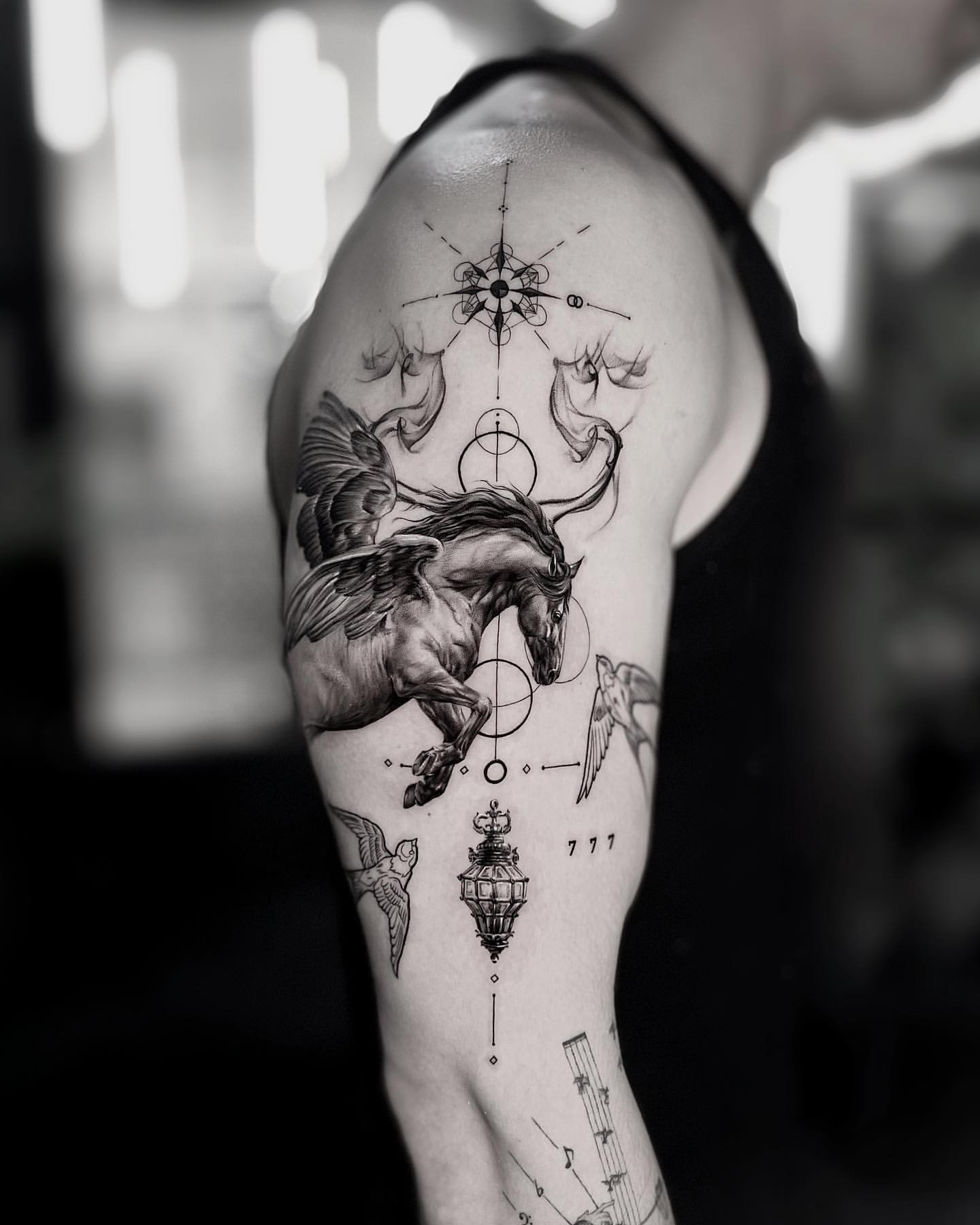 Stunning Number 23 Tattoo Designs
