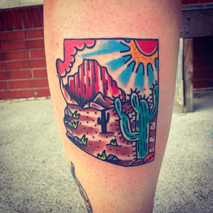 Traditional Arizona Tattoo