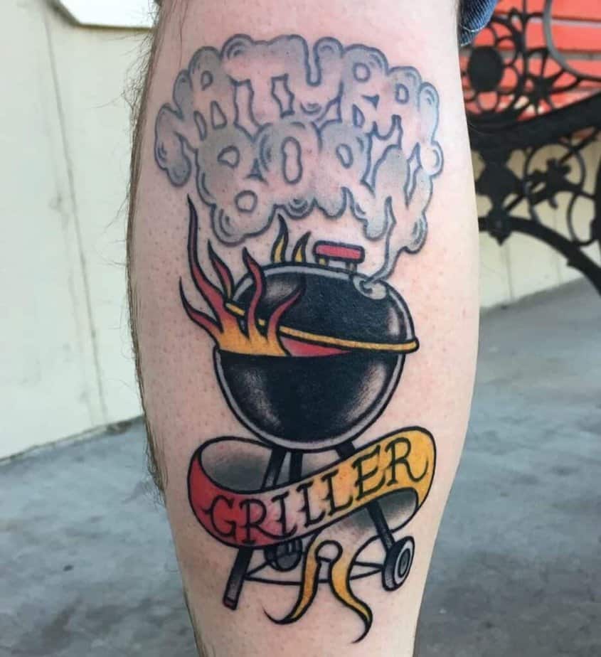 BBQ Food tattoo