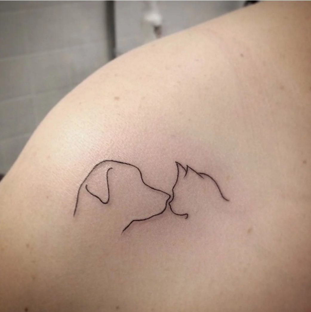 Whimsical Whiskers Tattoo