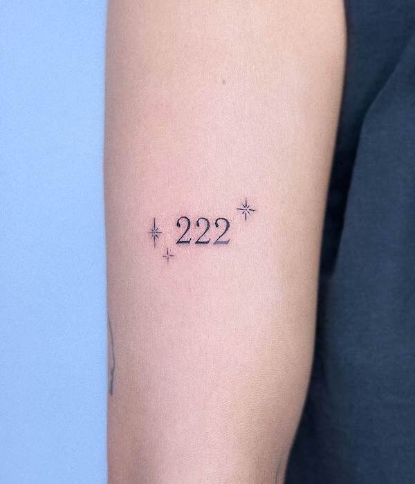 30+ Spiritual Angel Number Tattoo Ideas with Meaning