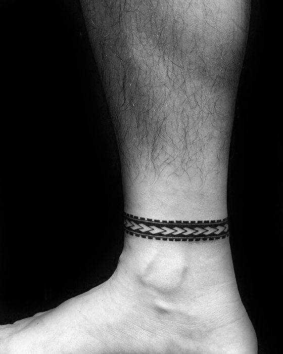 Cool Ankle Tattoos For Men