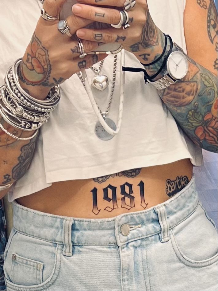 1981 tattoo numbers