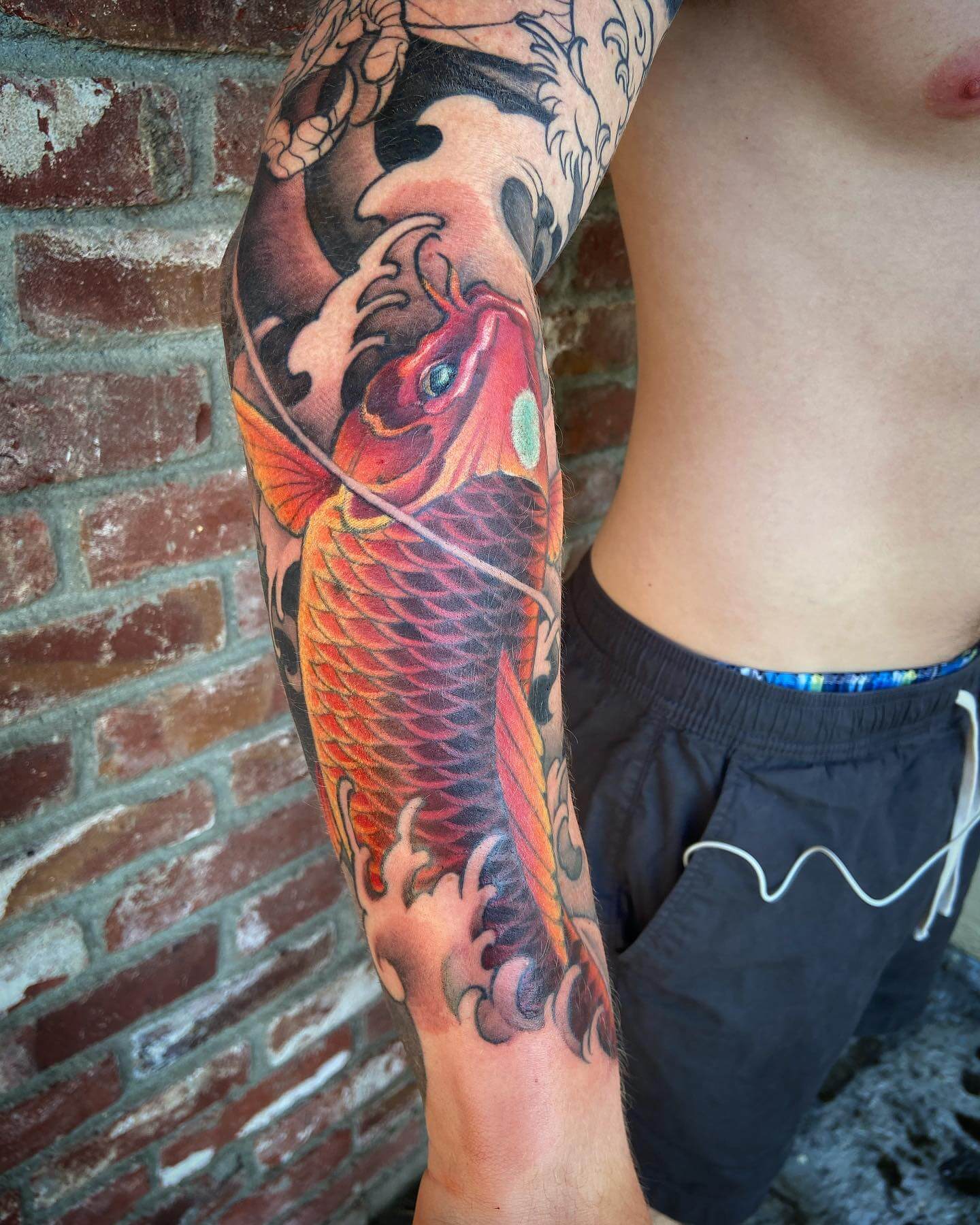 Arm Half Sleeve Tattoo Idea