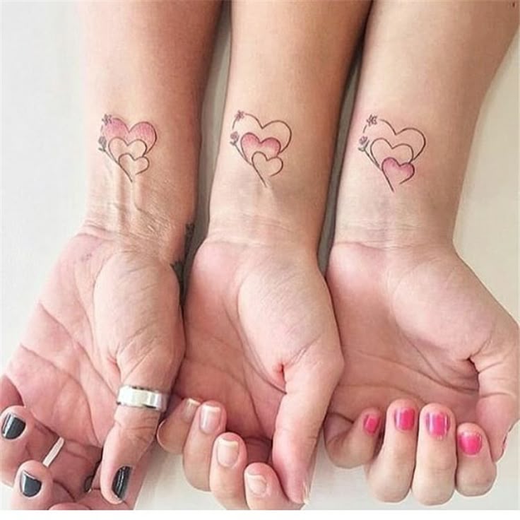 3 Daughters Tattoo Ideas
