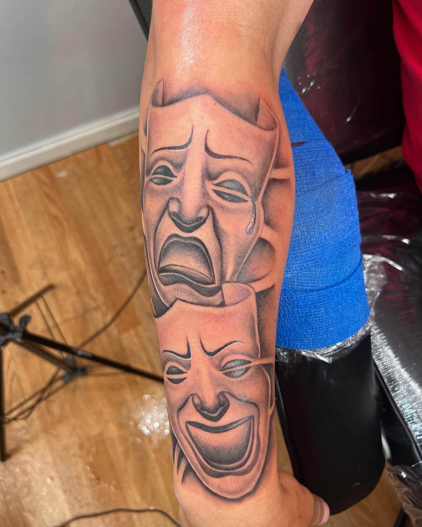 2 Face Tattoo Idea 1