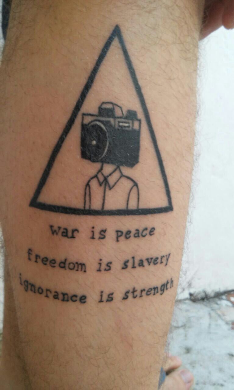 Modern Tattoo Design Inspired by 1984