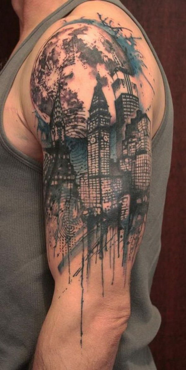 Half Sleeve Tattoo Design 2