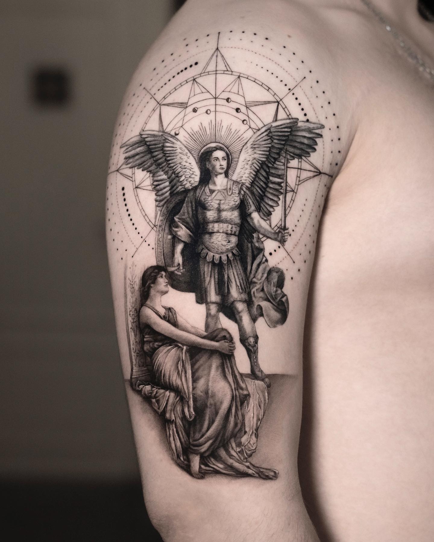 25 Greatest Archangel Tattoo - Small Tattoos & Ideas