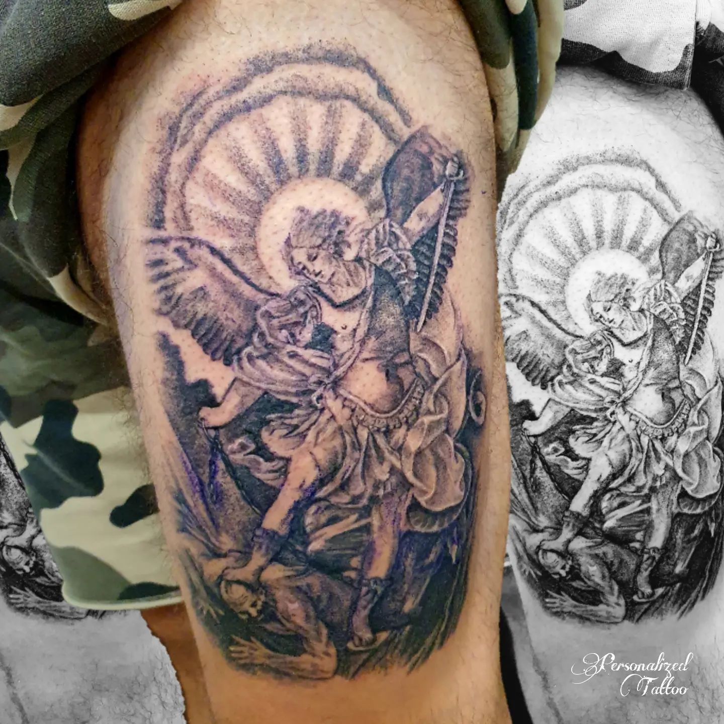 Archangel Tattoo - Guardian of the Skies