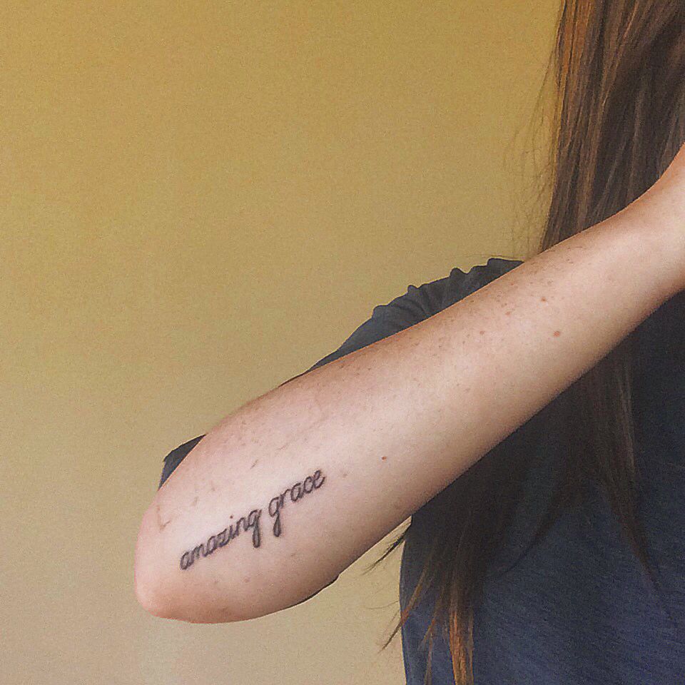 Amazing Grace Tattoo Ideas