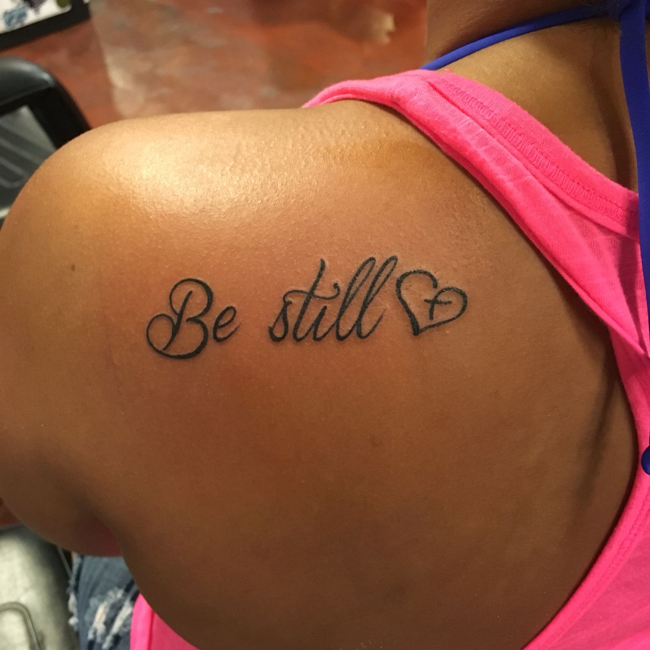 Be Still And Know Tattoo