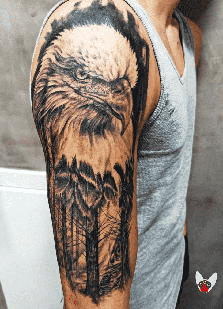 Bald Eagle Tattoo Design