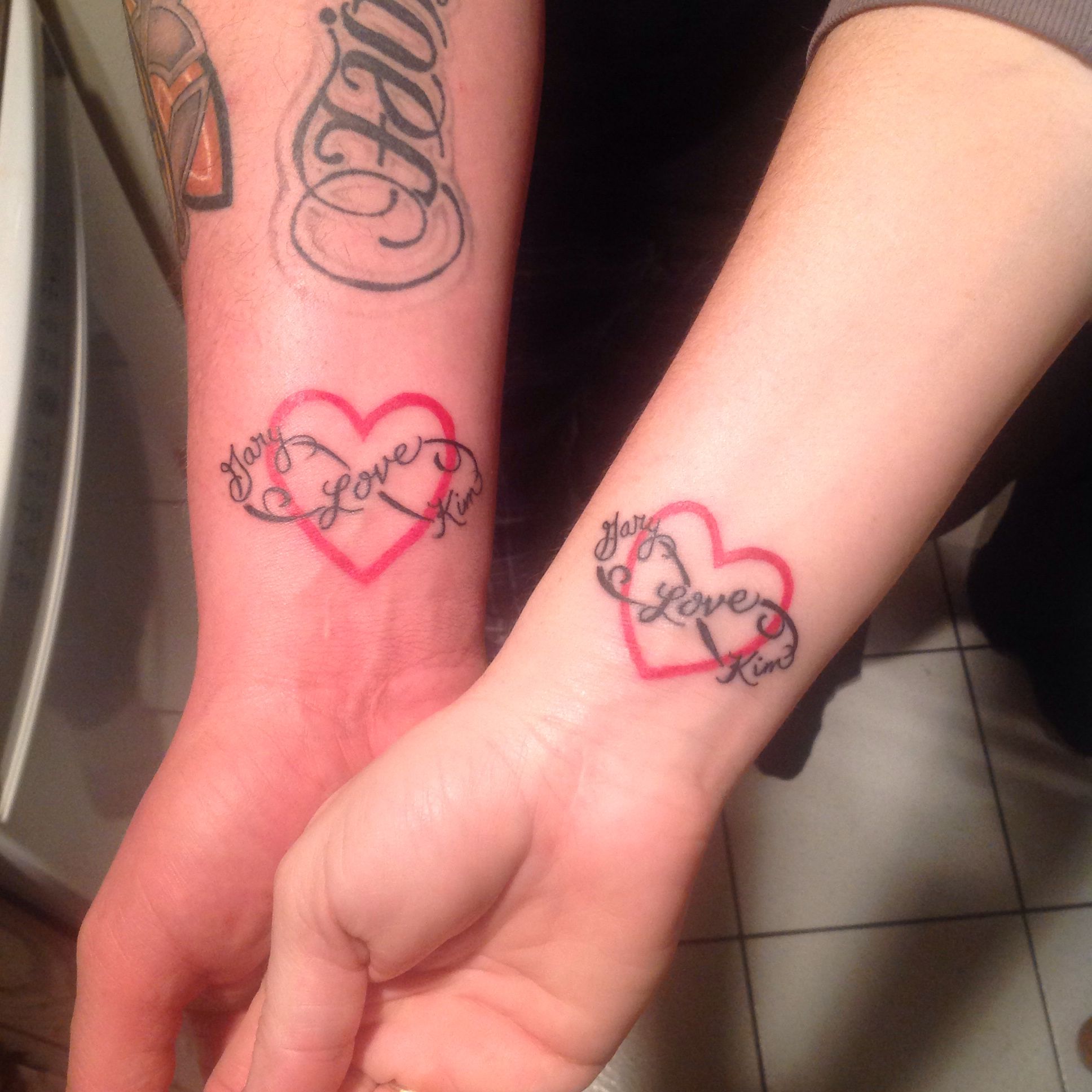 matching tattoos for anniversary