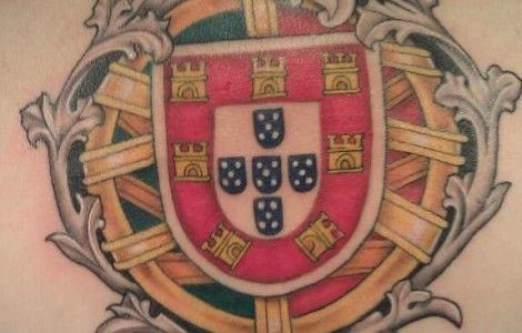 Azores Flag Tattoo