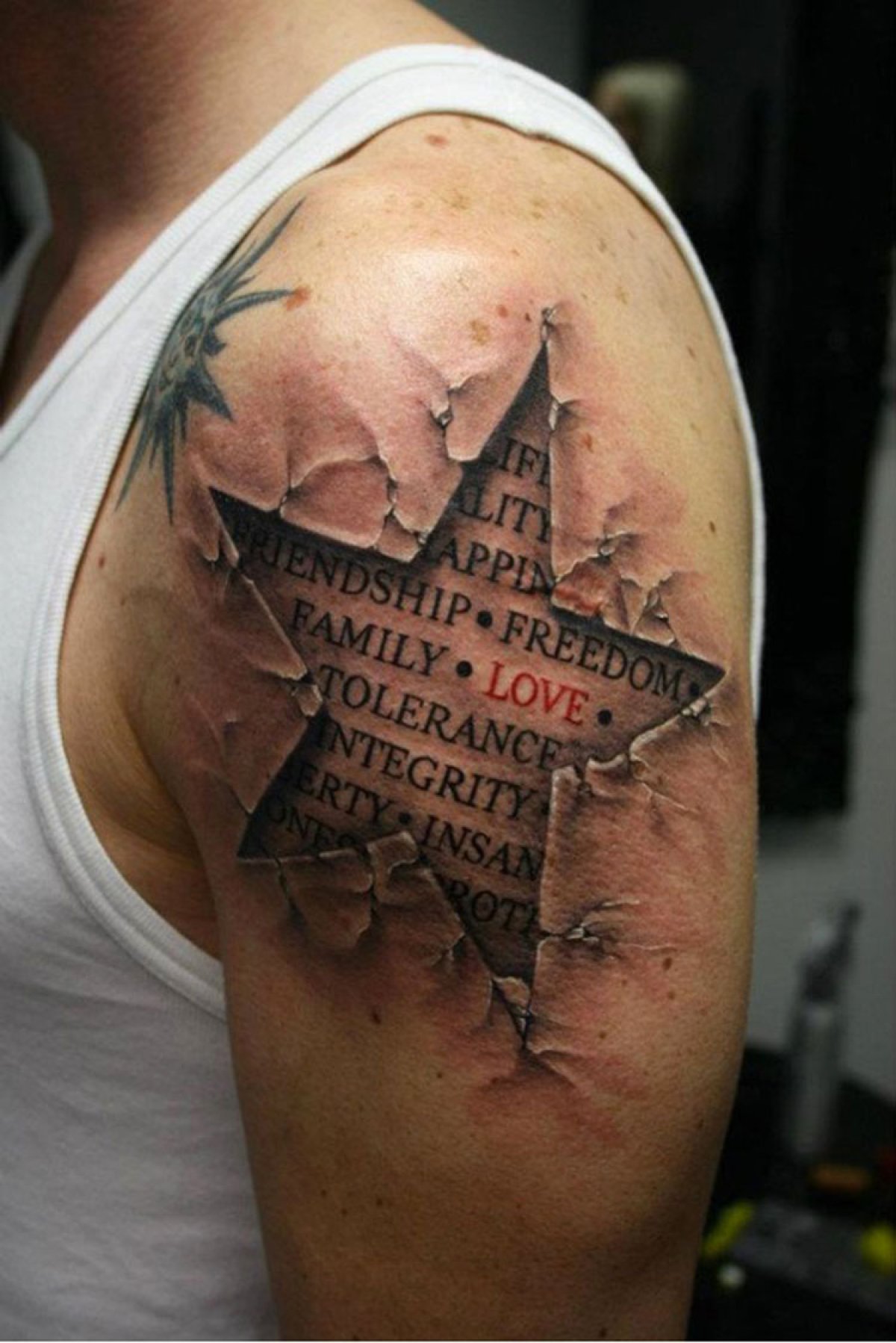 Realistic Skull Tattoo