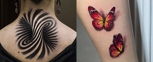 3D Geometric Tattoo