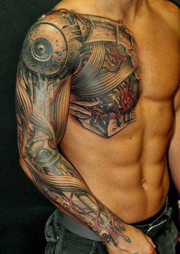 Dragon Emerging Tattoo