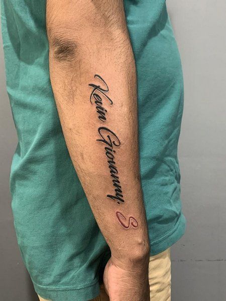 Symbolic name tattoo