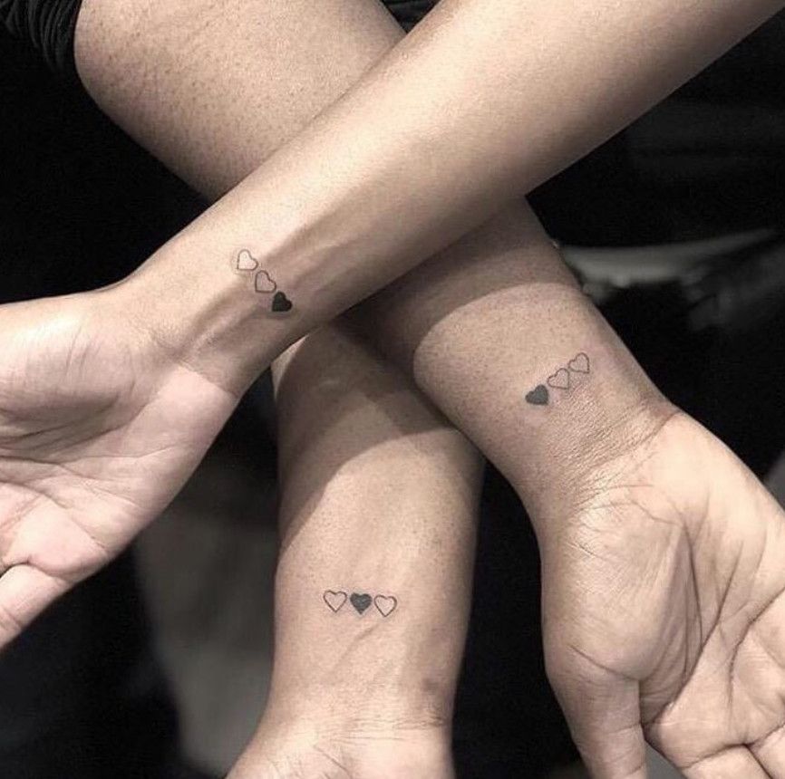 3 Hearts Tattoo