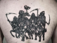 4-Horsemen-Of-The-Apocalypse-Back-Tattoo
