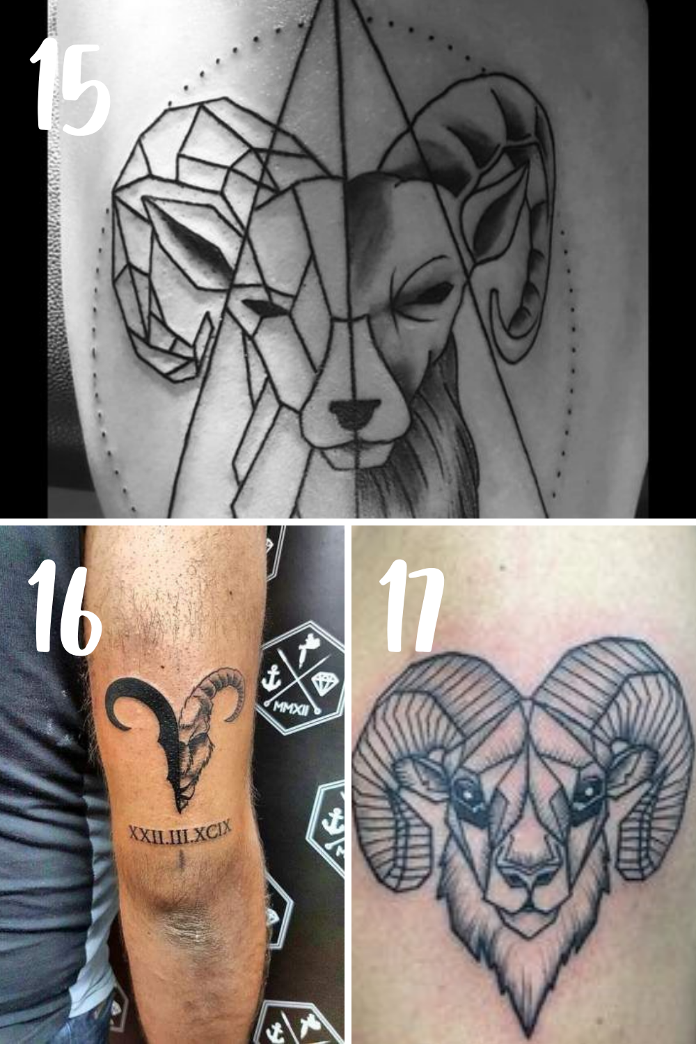 47 Aries Tattoo Ideas Full of Fire and Fun
