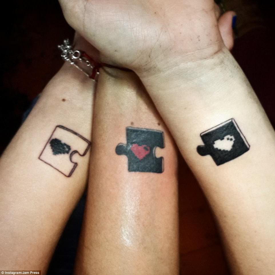 Tattoos For Three Best Friends