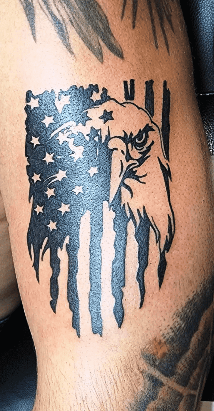 American Flag Tattoo Design Ideas