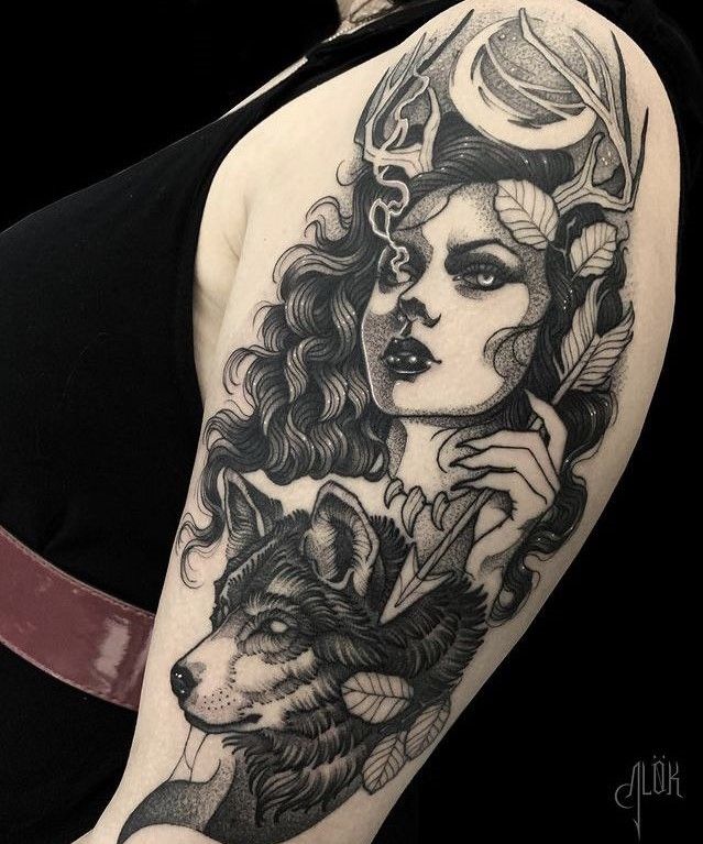 23+ Artemis Goddess Tattoo