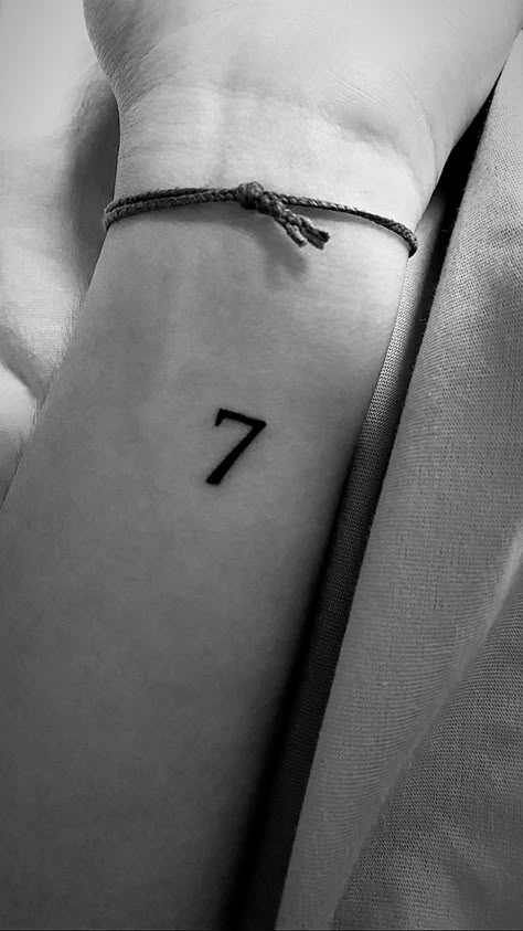 Number 7 Tattoo Ideas