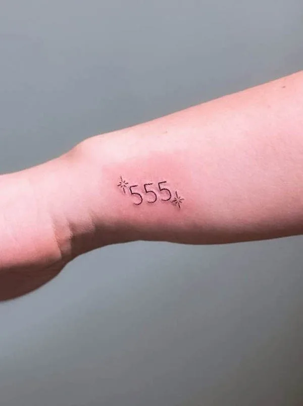57 Spiritual Angel Number Tattoos with Meaning