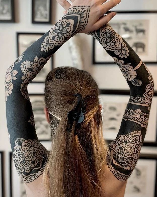 Opulent Blackout Tattoo